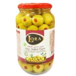 LORA GRÖNA OLIVER FYLLDA MED PAPRIKA 1050G