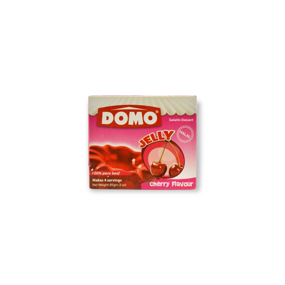 55066-1.jpg DOMO JELLY KÖRSBÄR 85G - Bild 1