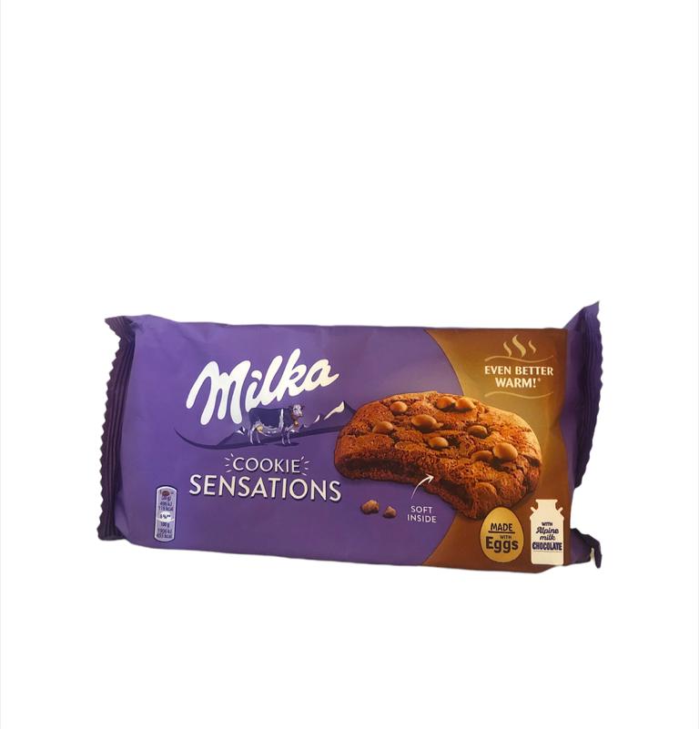 5ae2c5f8-f7ab-4ddf-82c4-433148910547-1.jpg MILKA COOKIES SENSEATIONS SOFT INSIDE 156G - Bild 1