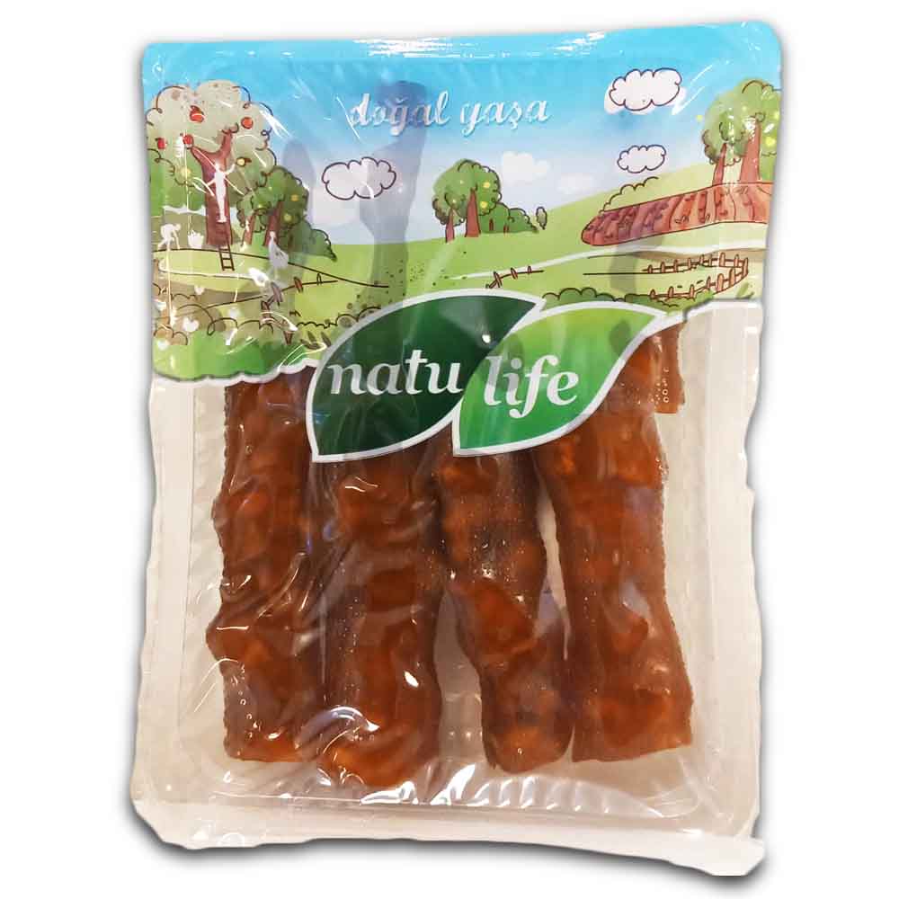 60122323.jpg NATULIFE VINDRUVSSIRAPSSTÄNGER VALNÖTTER 350G - الصورة 1