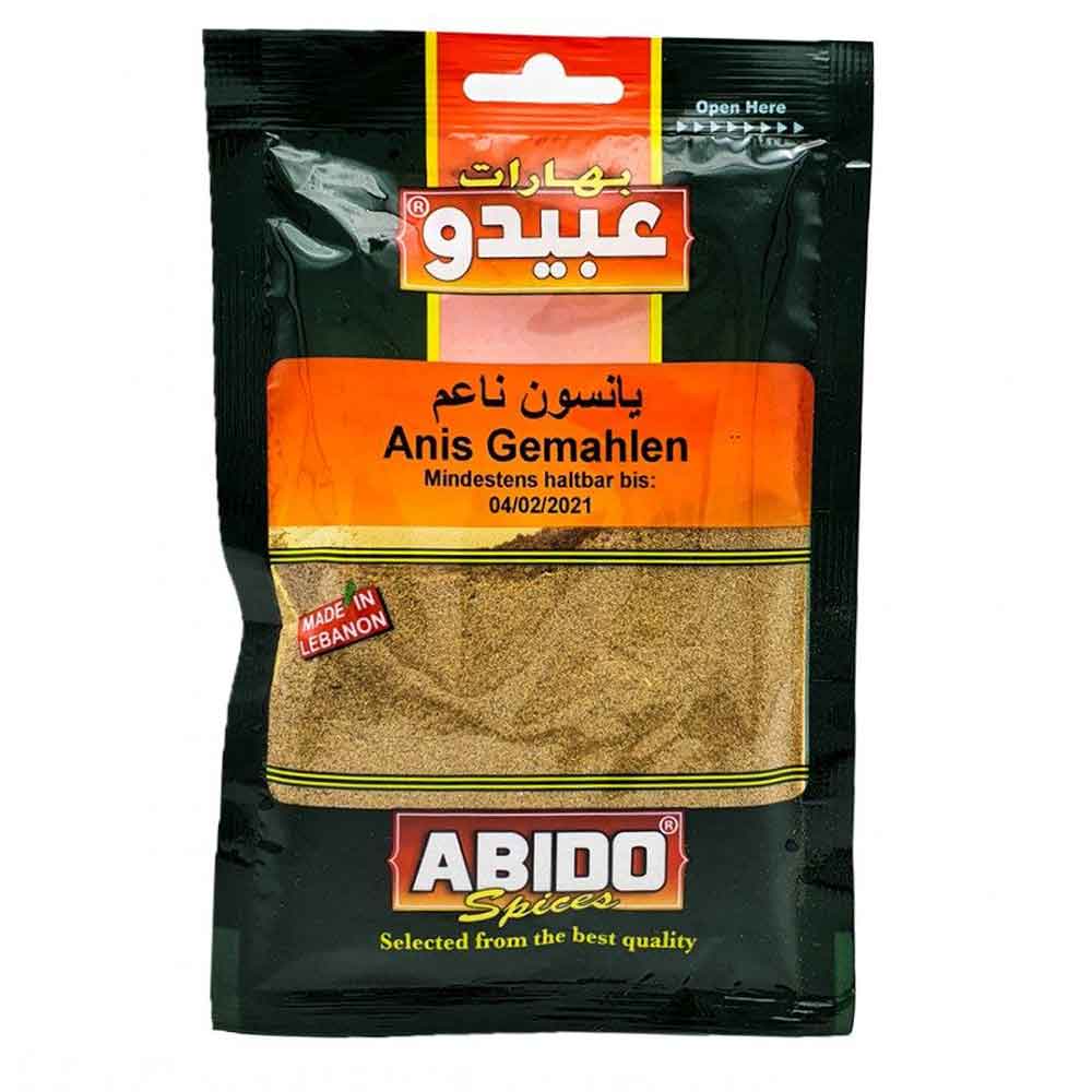 ABIDO-KRYDDA-ANIS-MALEN-50G ABIDO KRYDDA ANIS MALEN 80G - Bild 1