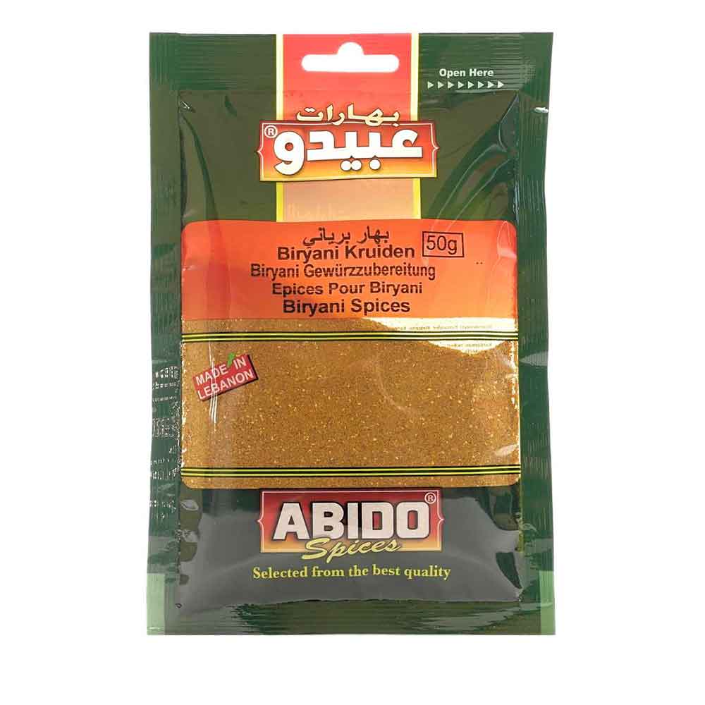 ABIDO-KRYDDA-BIRJANI-KRYDDA-50G ABIDO KRYDDA BIRJANI KRYDDA 50G - Bild 1