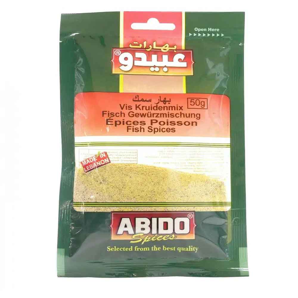 ABIDO-KRYDDA-FISK-KRYDDA-50G ABIDO KRYDDA FISK KRYDDA 50G - الصورة 1