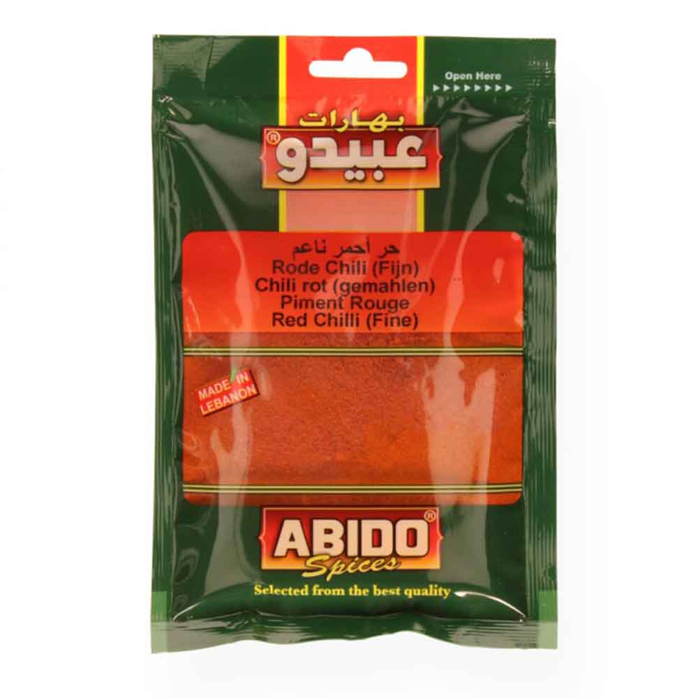 ABIDO-KRYDDA-RoD-CHILLI-(malen)-50GR ABIDO KRYDDA RÖD CHILLI MALEN 50G - Bild 1