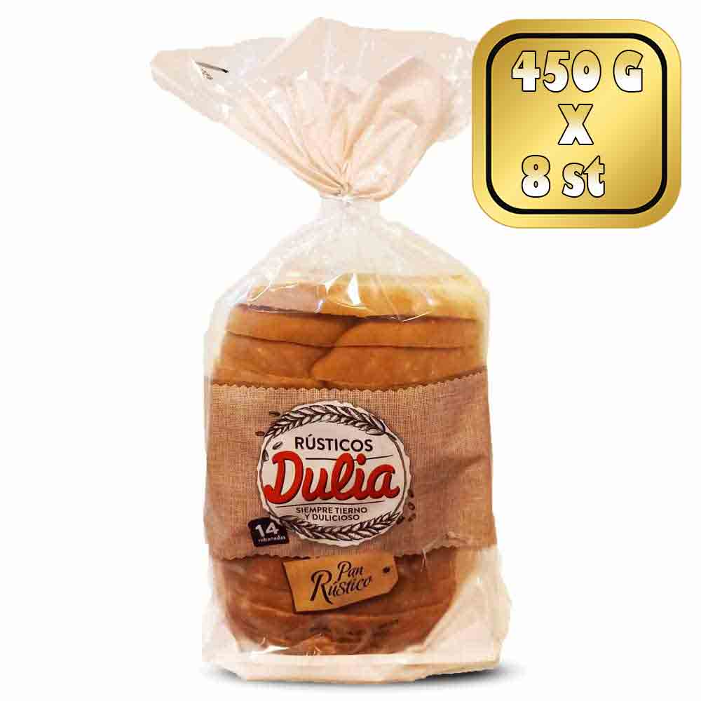 BREAD-RUSTICO.jpg DULIA RUSTIC BREAD 450G - الصورة 1