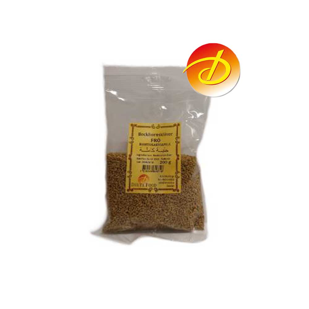 Delta-Food-200-G-25-Bockhornsklover-Mald-1.jpg BOCKHORNSKLÖVER MALD 200G - Bild 1