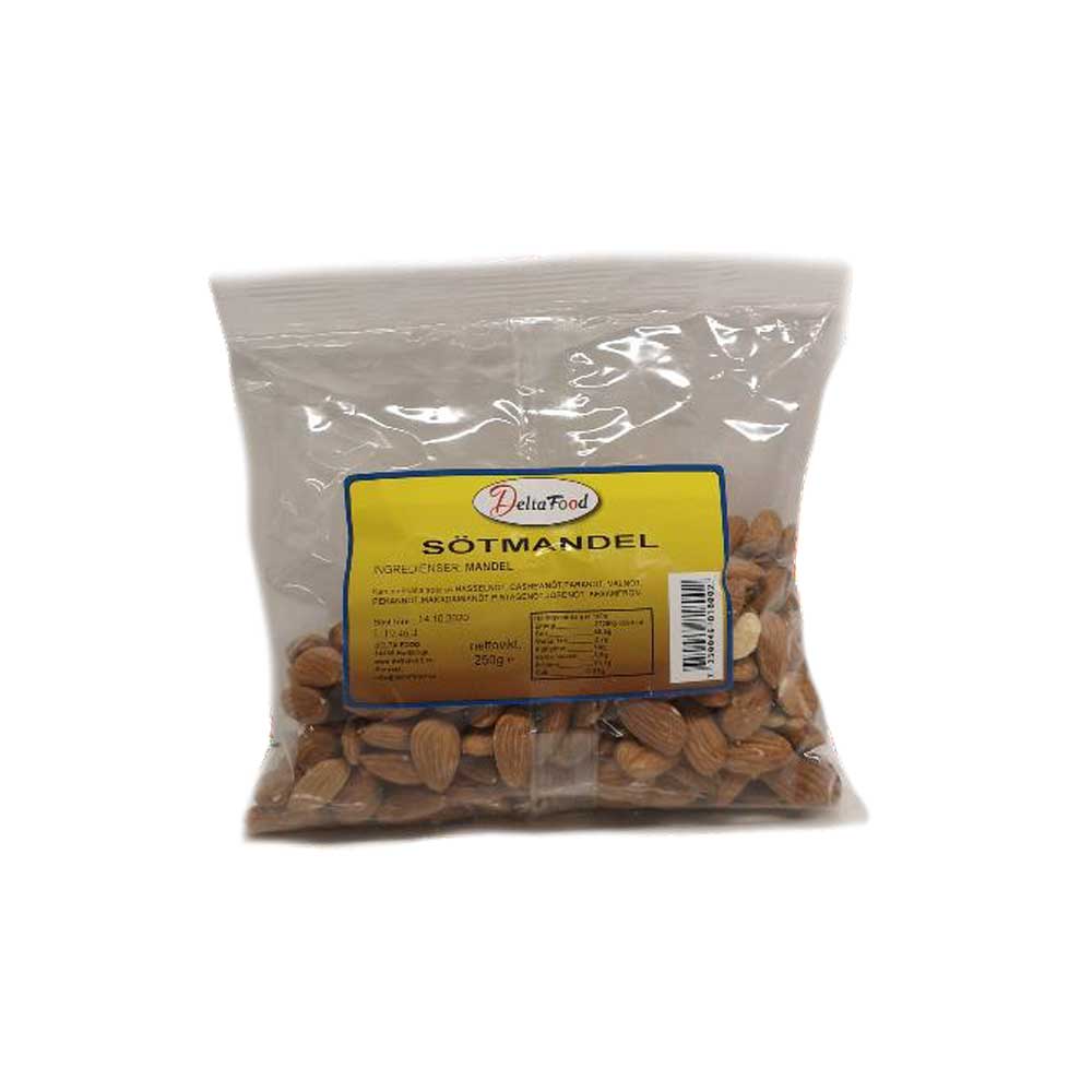 Delta-Food-250-G-28-Sotmandel-1.jpg SÖT MANDEL 250G - الصورة 1