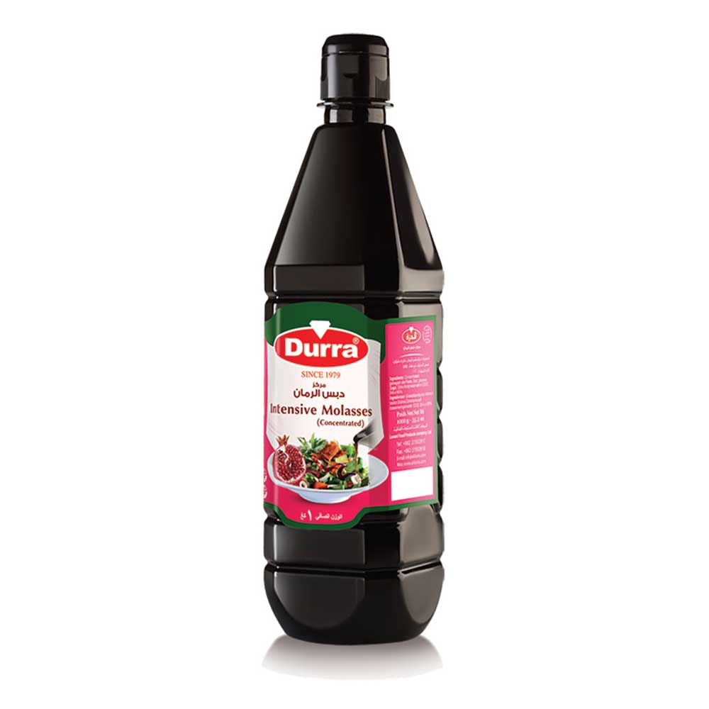 Durra-granatsos-1.jpg DURRA GRANATÄPPELSIRAP 1000G - الصورة 1