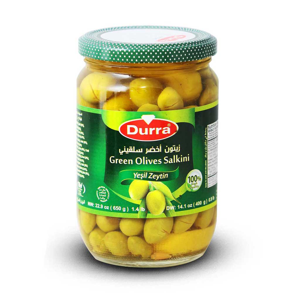 Durra-salkini-650-green-1.jpg DURRA GRÖNA OLIVER SALKINI 650G - Bild 1