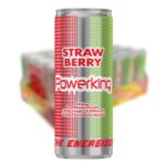 POWERKING JORDGUBB 250ML X 24ST