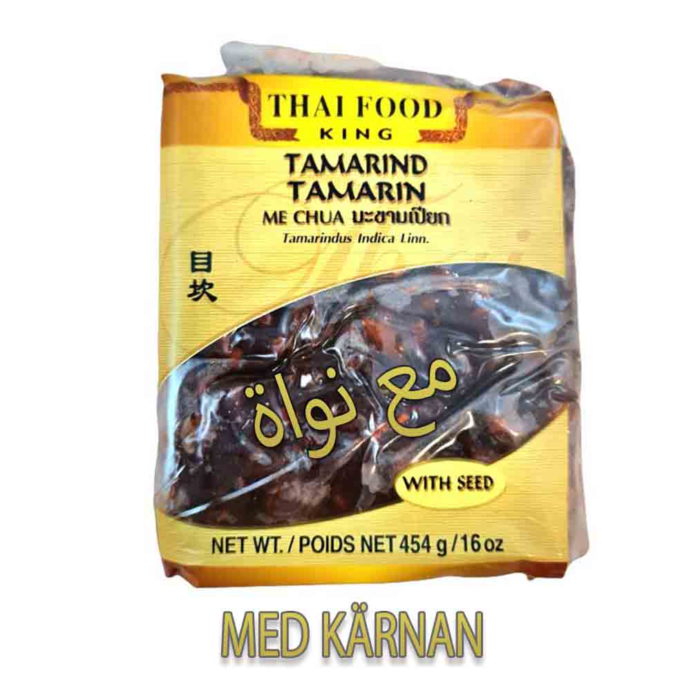 TAMARIND-TFK-MED-KARN.jpg TAMARINDI MED KÄRNA THAI FOOD 454G - الصورة 1