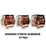 KONSERV STEKTA AUBERGIN 460G