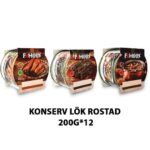 KONSERV LÖK ROSTAD 200G