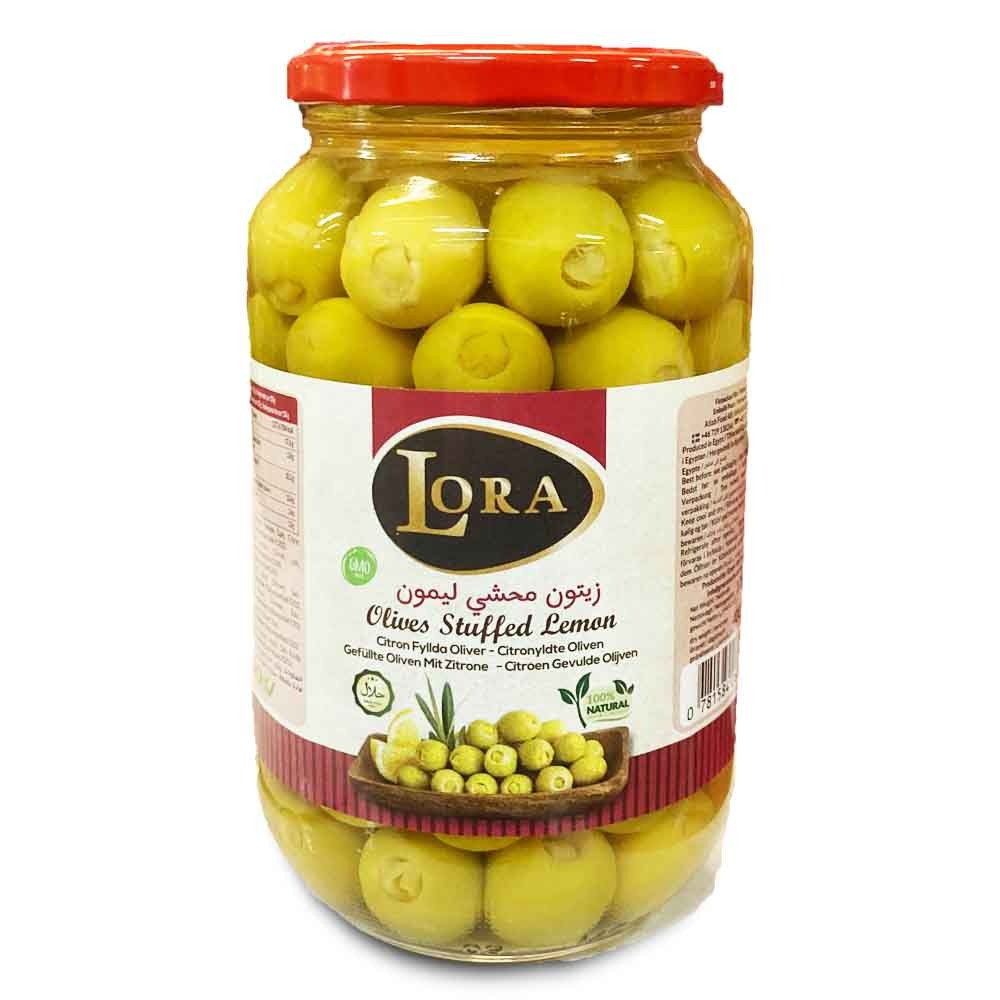 e83a1bf6-1237-445f-95be-31e8d59e800f.jpeg LORA GRÖNA OLIVER FYLLDA MED CITRON 1050G - الصورة 1