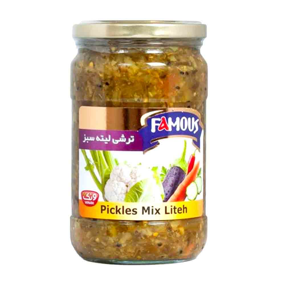 famous-litte.jpg FAMOUS PICKLES LITEH 680G - الصورة 1
