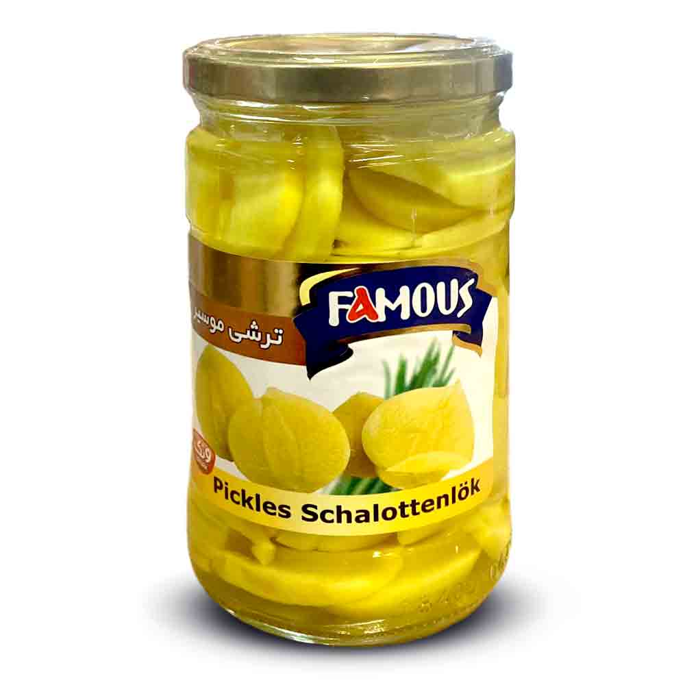 famous-schanlok.jpg FAMOUS PICKLES SCHALOTTENLÖK 600G - Bild 1