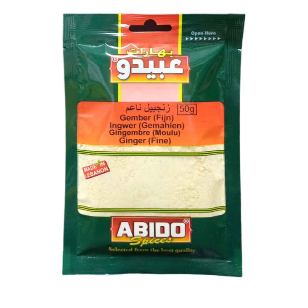 ginger-malen-abi ABIDO KRYDDA INGEFÄRA MALEN 50G - Bild 1