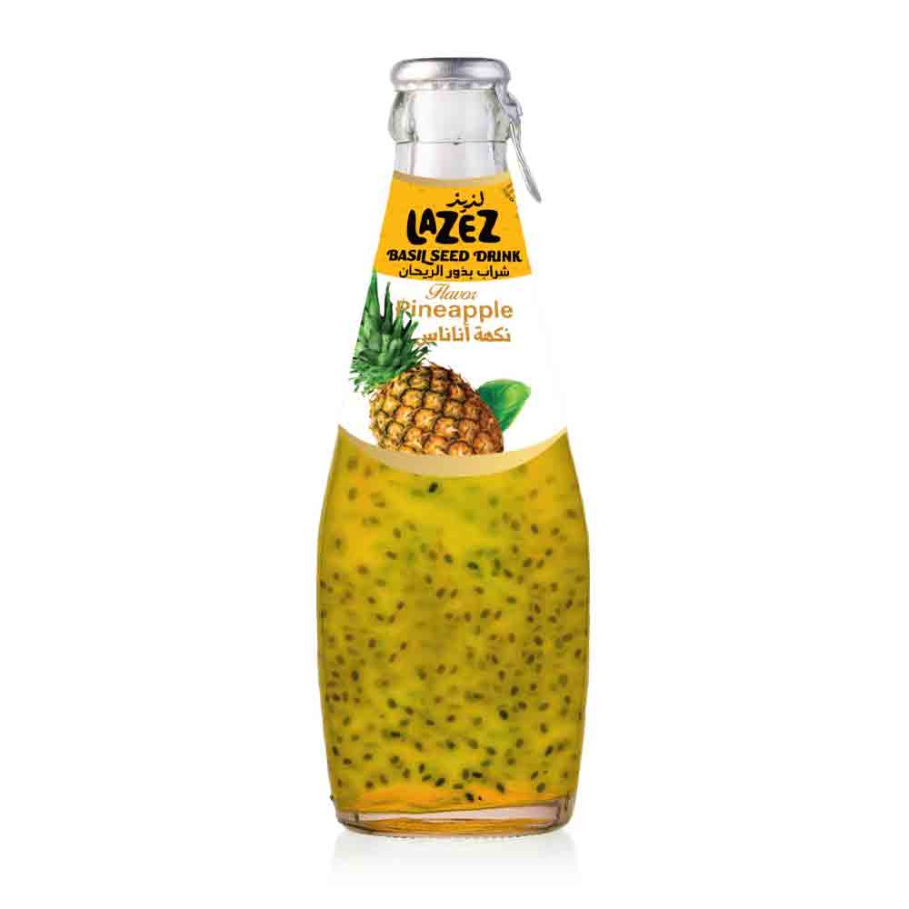 lazez-ananas.jpg BASILIKA SEED JUICE ANANAS SMAK 290M - Bild 1