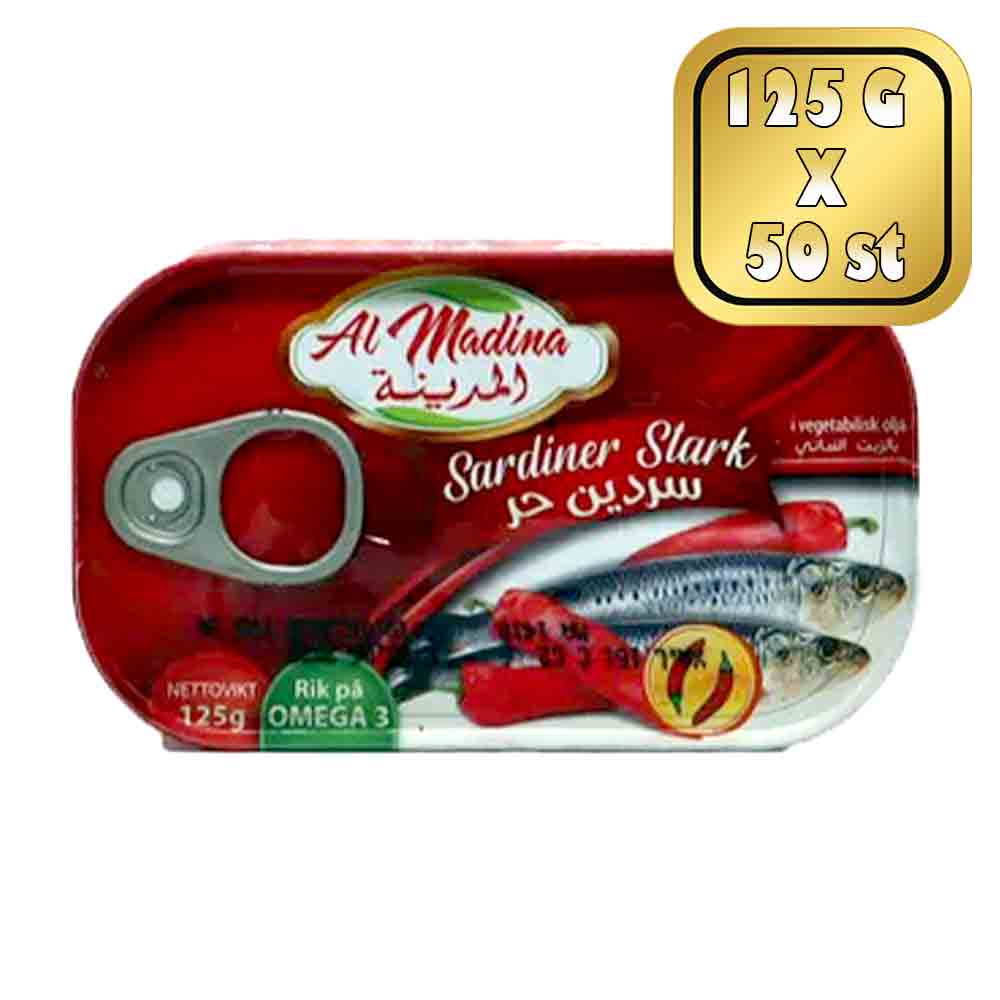 madina-hot-sardin-1.jpg SARDIN ALMADINA HOT 125G - الصورة 1