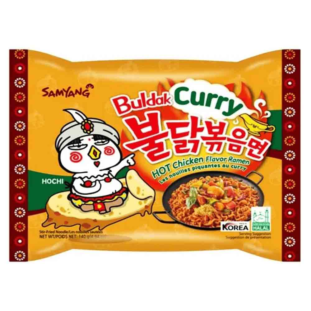 samyang-curry.jpg SAMYANG HOT CHICKEN CURRY 5ST - Bild 1