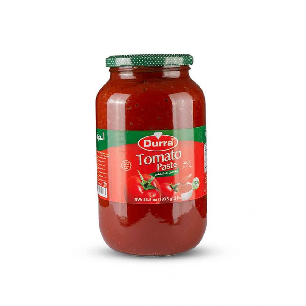 tomato-past-1375g.jpg DURRA TOMAT PURE GLAS 1100G - Bild 1