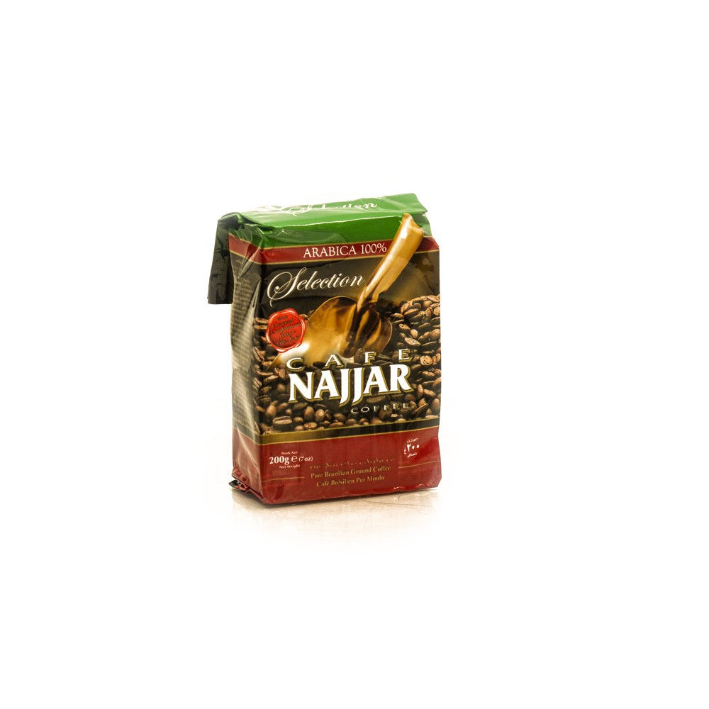 قهوة-بن-نجار-مع-هال-200غ-قهوة-عربية-100_-large-1.jpg NAJAR KAFFE MED KARDEMUMMA 200G - Bild 1