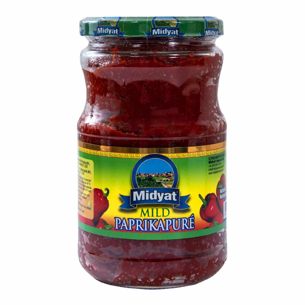 Midyat paprika pur Midyat Paprikapuré Mild 720gr - Bild 1